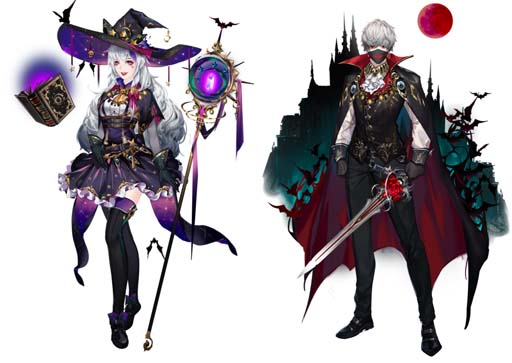 画像ギャラリー No.004のサムネイル画像 / 「謀りの姫-TABAKARI NO HIME-」,ハロウィンキャンペーンを実施。ハロウィン限定SSR新衣装が登場