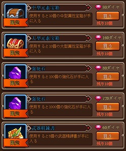 画像ギャラリー No.003のサムネイル画像 / 「ふるぼっこ騎士団」,商店のラインナップが更新に