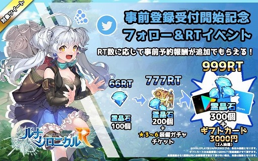 ���������꡼ No.001�Υ���ͥ������ / �֥�ʥ����˥���R�ס�4��26�����ۿ����ꡣ������Ͽ��Twitter�ե��������٥�Ȥ�»���