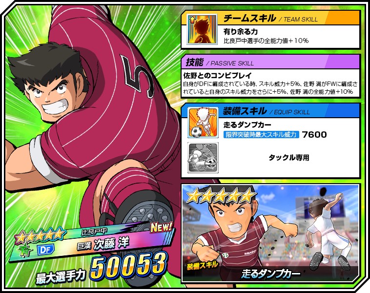 画像集 008 キャプテン翼zero 比良戸中 隠れたストライカー 佐野 満 が新