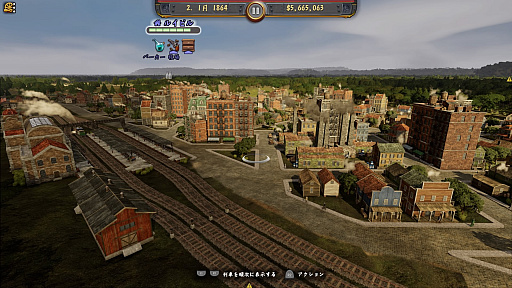 画像ギャラリー No.035のサムネイル画像 / 輸送事業で都市を発展させ,自分の鉄道王国を作り上げろ! 鉄道経営シム「レイルウェイ エンパイア」プレイレポート