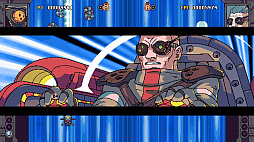 画像集 No.003のサムネイル画像 / 対戦型シューティングゲーム「ライバル・メガガン」が11月29日にリリース。ライバルの画面に侵略して，敵機を星屑にしてやろう