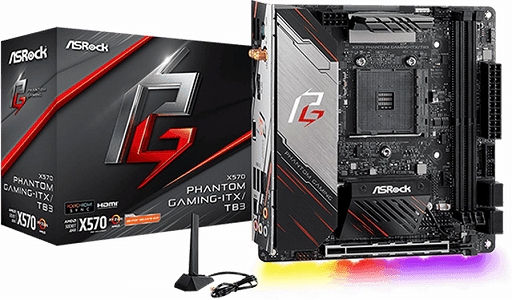 画像ギャラリー No.002のサムネイル画像 / Mini-ITXサイズでThunderbolt 3対応のX570搭載ASRock製マザーボードが発売に