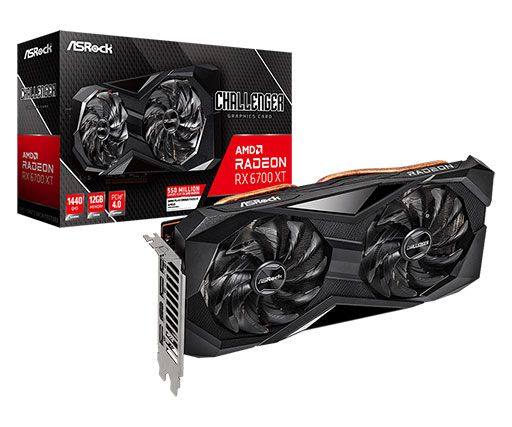 ASRock,独自クーラー搭載のRX 6700 XTカード計3製品を発表