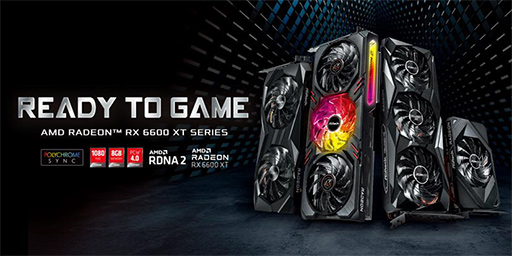 ASRock，Radeon RX 6600 XT搭載カード4製品を一挙に発表
