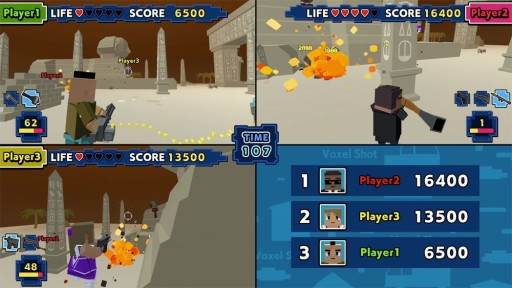 画像ギャラリー No.006のサムネイル画像 / 対戦型アクション&レースゲーム「Voxel Shot for Nintendo Switch」,4月19日に発売