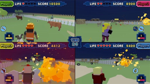 画像ギャラリー No.020のサムネイル画像 / 対戦型アクション&レースゲーム「Voxel Shot for Nintendo Switch」,4月19日に発売