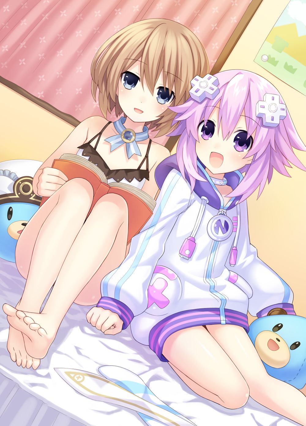 画像集 006 超次次元ゲイム ネプテューヌre Birth1 店舗特典用描き下ろしイラスト