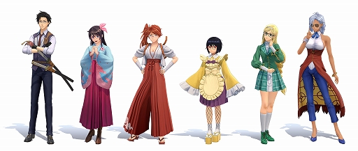 画像ギャラリー No.005のサムネイル画像 / 「新サクラ大戦」,DLC第2弾「巴里・紐育トリビュート衣装&BGMセット」と「メガネアクセサリーセット」が配信開始