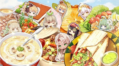 画像ギャラリー No.002のサムネイル画像 / 料理擬人化RPG「キュイジーヌディメンション」,事前登録受付が開始