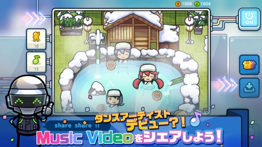 画像ギャラリー No.006のサムネイル画像 / 新作アプリ「DANCEVIL」でAndroid端末を対象にしたβテストがスタート。ダンスの振り付けや作曲を楽しめる総合エンタメゲーム