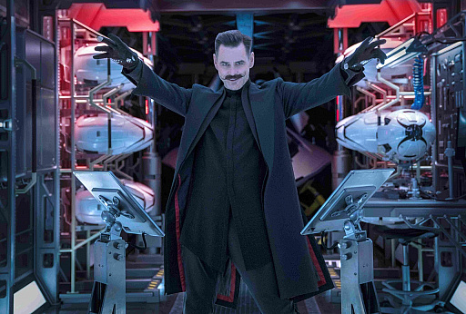 画像ギャラリー No.003のサムネイル画像 / 「ソニック・ザ・ムービー」,US版の予告編と場面写真が公開。ジム・キャリーが演じるドクター・ ロボトニックの姿も
