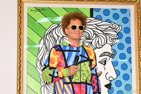 画像ギャラリー No.003のサムネイル画像 / 「ソニック」との初コラボに注目! ソニックシリーズの飯塚Pも登壇した「Be happy! ロメロ ブリット来日展」PRESS PREVIEWレポート