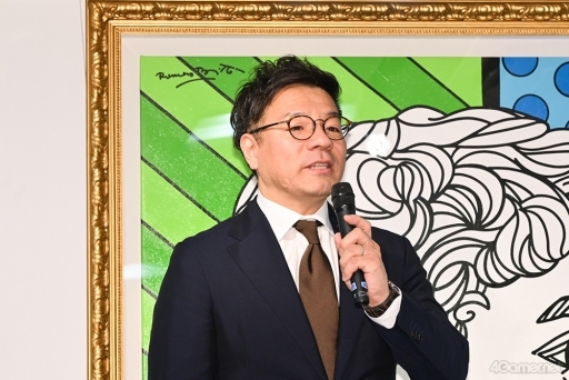 画像ギャラリー No.004のサムネイル画像 / 「ソニック」との初コラボに注目! ソニックシリーズの飯塚Pも登壇した「Be happy! ロメロ ブリット来日展」PRESS PREVIEWレポート