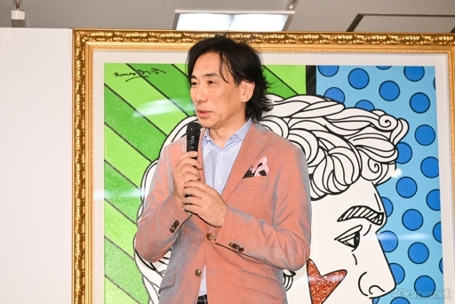 画像ギャラリー No.006のサムネイル画像 / 「ソニック」との初コラボに注目! ソニックシリーズの飯塚Pも登壇した「Be happy! ロメロ ブリット来日展」PRESS PREVIEWレポート