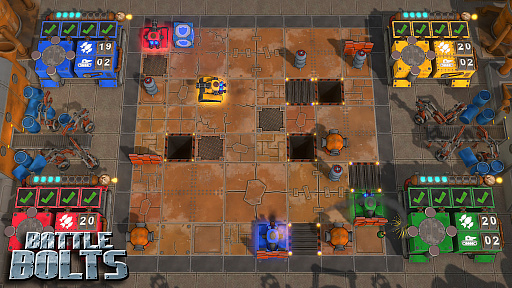 ���������꡼ No.003�Υ���ͥ������ / Ū�Τʹ�ư�ײ��Ω�Ƥ���Ũ��֤���ˤ��衣�ܡ��ɥ������פ碌�륿���������ȥ�ƥ�������Battle Bolts�פ��ݡ���