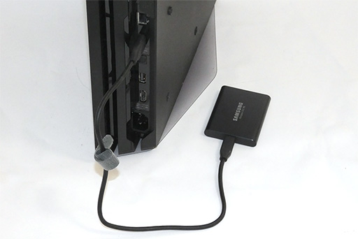 Samsungの高速外付けSSD「Portable SSD T5」でPS4のゲーム読み込みを Samsungの高速外付けSSD「Portable SSD T5」でPS4のゲーム読み込みを