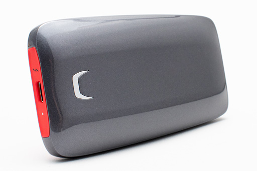 画像ギャラリー No.002のサムネイル画像 / Samsung「Portable SSD X5」を試す。Thunderbolt 3接続のSSDはノートPCを使うゲーマーのベストチョイスか?