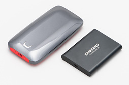 画像ギャラリー No.006のサムネイル画像 / Samsung「Portable SSD X5」を試す。Thunderbolt 3接続のSSDはノートPCを使うゲーマーのベストチョイスか?
