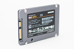 画像集 No.004のサムネイル画像 / Samsung初のQLC採用SSD「SSD 860 QVO」レビュー。性能低下と大容量を秤にかけたSATA接続SSDはゲーマーが選ぶに値するのか