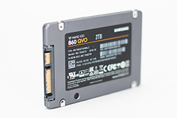 画像ギャラリー No.004のサムネイル画像 / Samsung初のQLC採用SSD「SSD 860 QVO」レビュー。性能低下と大容量を秤にかけたSATA接続SSDはゲーマーが選ぶに値するのか