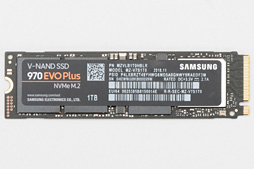 画像集 No.005のサムネイル画像 / Samsung「SSD 970 EVO Plus」レビュー。書き込み性能を高めたミドルクラス市場向けSSDの新モデルはかなり「強い」選択肢だ