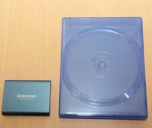 Samsung T5 500GB 2枚組 SSF 2020年購入