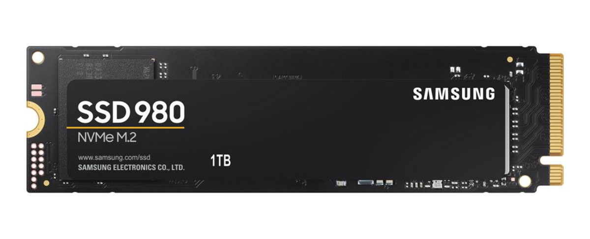 Samsung製PCIe 3.0 x4接続対応M.2 SSD「SSD 980」が国内発売。容量1TB ...