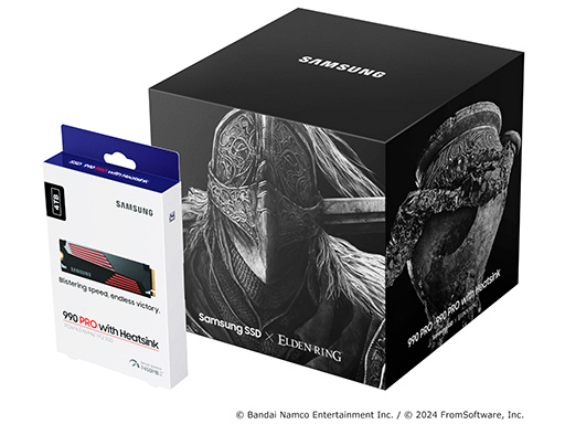 画像ギャラリー No.002のサムネイル画像 / 「ELDEN RING」コラボモデルのM.2 SSD「Samsung 990」発売。数量限定の特別デザイン