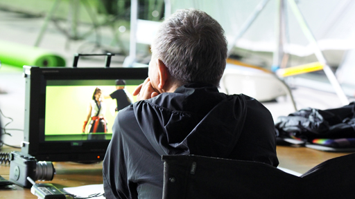 画像ギャラリー No.010のサムネイル画像 / 三池崇史氏の,映画と監督とゲームと原作のお話。「侍魂オンライン」CM撮影後のインタビューより