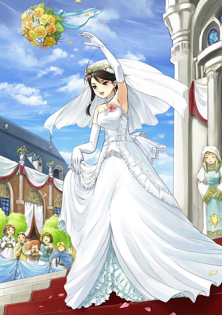 画像集 006 アルテイルneo 花嫁衣装となった人気キャラクターの着せ替えカードが発売 4gamer Net