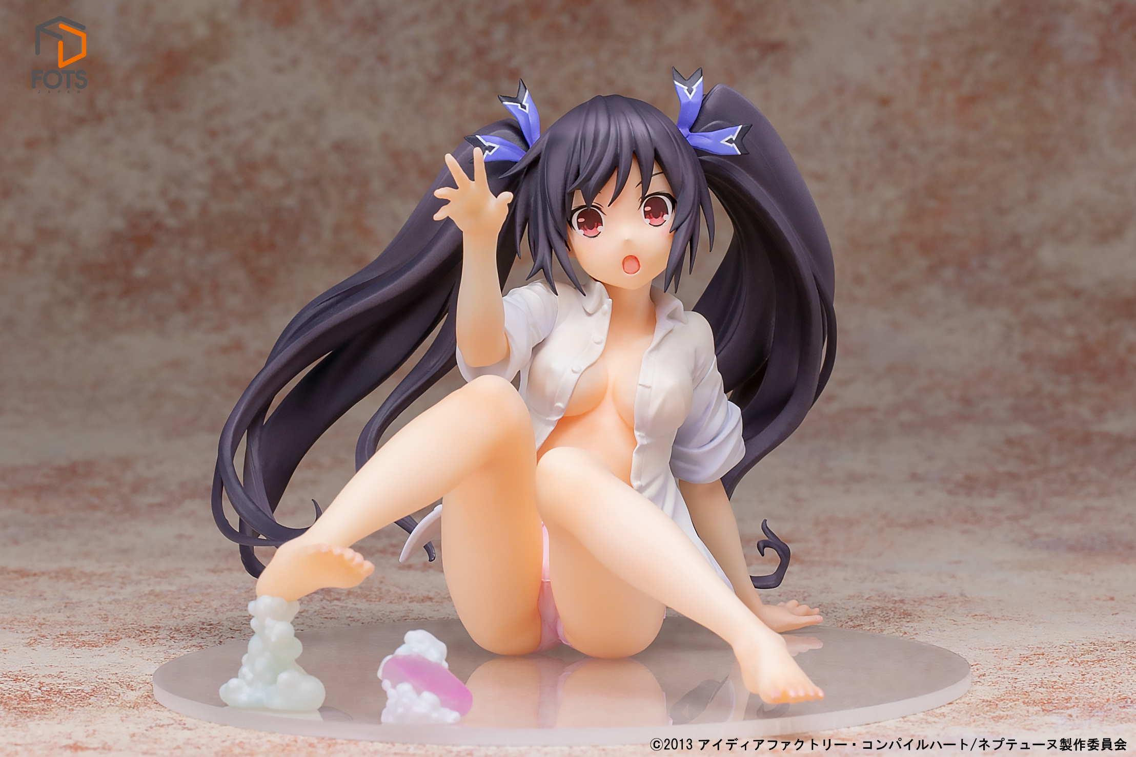 画像集 013 Tvアニメ 超次元ゲイム ネプテューヌ から ノワール ワイシャツver のフィギュアが登場