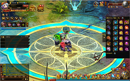 画像ギャラリー No.004のサムネイル画像 / 「ドラゴンアウェイクン」,黄金や青晶石が拾えるコンテンツ“魅力の花園”や6体の竜王が登場する“竜王の居城”を実装するアップデートを実施