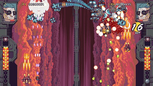 画像ギャラリー No.007のサムネイル画像 / ボスに変身して相手と激突! 対戦型シューティング「ライバル・メガガン」プレイレポート