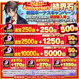 画像ギャラリー No.005のサムネイル画像 / 「東京コンセプション」,リリース半年を記念してハーフアニバーサリーキャンペーンが開催