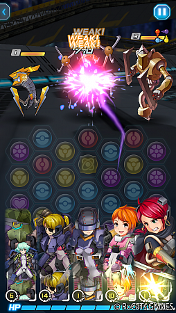 画像ギャラリー No.011のサムネイル画像 / 韓国のゲームショウで美少女+SFなスマホ向けパズルRPG「機攻のアリス」を見てきた。日本でも夏に配信予定