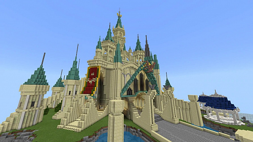 Minecraft」で「ゼルダの伝説 ブレス オブ ザ ワイルド」のハイラル城 ...