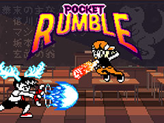 ネオジオポケット風2D格闘アクション「Pocket Rumble」の日本語版がPCとSwitchで5月30日にリリースへ