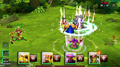 画像ギャラリー No.004のサムネイル画像 / “ワンボタン操作”で楽しめるスマホ向けRPG「ジャイアンツウォー」が6月に配信予定。事前登録の受付も開始