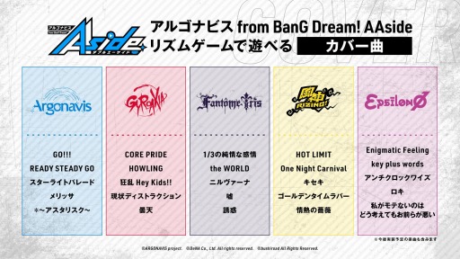 ���������꡼ No.001�Υ���ͥ������ / �֥��르�ʥӥ� from BanG Dream�� AAside�פ˼���ͽ��γڶʥꥹ�Ȥ�������