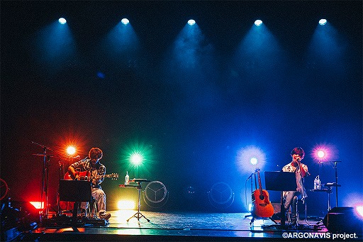 画像ギャラリー No.001のサムネイル画像 / 「アルゴナビス Acoustic Tour 2021 -Spring Session-」ツアーファイナル東京公演の公式写真が公開
