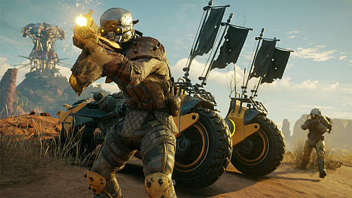 画像ギャラリー No.002のサムネイル画像 / ヒャッハーな世界でハチャメチャアクションを体験できる,「RAGE 2」の10分間にもおよぶプレイ動画が公開