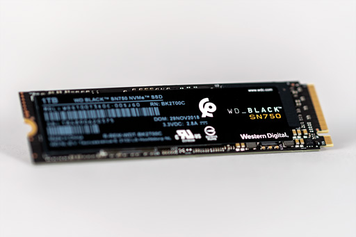 画像集 No.002のサムネイル画像 / 「WD Black SN750 NVMe SSD」レビュー。書き込み性能を強化した「ゲームモード付きSSD」の実力は