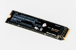 画像集 No.003のサムネイル画像 / 「WD Black SN750 NVMe SSD」レビュー。書き込み性能を強化した「ゲームモード付きSSD」の実力は