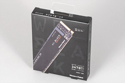 画像ギャラリー No.007のサムネイル画像 / 「WD Black SN750 NVMe SSD」レビュー。書き込み性能を強化した「ゲームモード付きSSD」の実力は