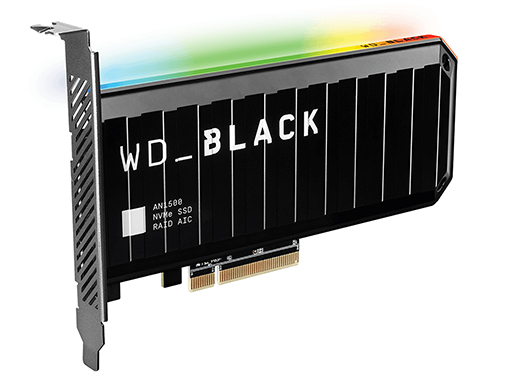Western Digital,PCIe 4.0対応モデルやPCIe拡張カード型などゲーマー