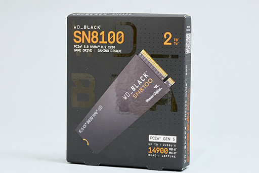 ���������꡼ No.002�Υ���ͥ������ / PCIe 5.0�б���ǮŪ�ˤ�Ȥ��䤹���ʤä�SSD��WD_BLACK SN8100 NVMe SSD�פμ��Ϥ򸡾ڤ��Ƥߤ��Υ�ӥ塼��