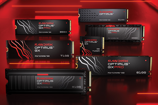 画像ギャラリー No.003のサムネイル画像 / SSDの老舗「Sandisk」がシリーズを一新! ゲーマー向けSSD「Optimus GX PRO 8100」はアップグレードに最適だ