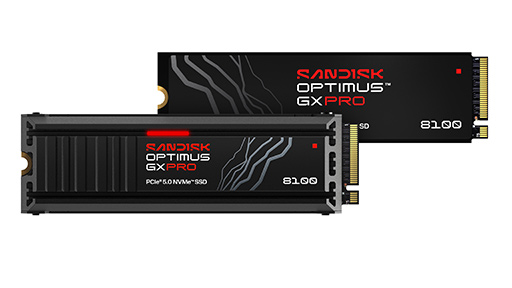 画像ギャラリー No.005のサムネイル画像 / SSDの老舗「Sandisk」がシリーズを一新! ゲーマー向けSSD「Optimus GX PRO 8100」はアップグレードに最適だ