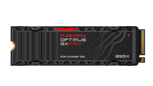 画像ギャラリー No.008のサムネイル画像 / SSDの老舗「Sandisk」がシリーズを一新! ゲーマー向けSSD「Optimus GX PRO 8100」はアップグレードに最適だ